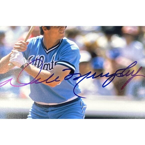 Dale Murphy Signed Photo 11X14 Atlanta Braves - Picture 2 of 2